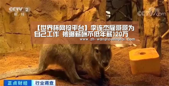 【世界杯网投平台】李连杰雇哥哥为自己工作 被曝薪酬不低年薪120万(图1) 世界杯网投平台